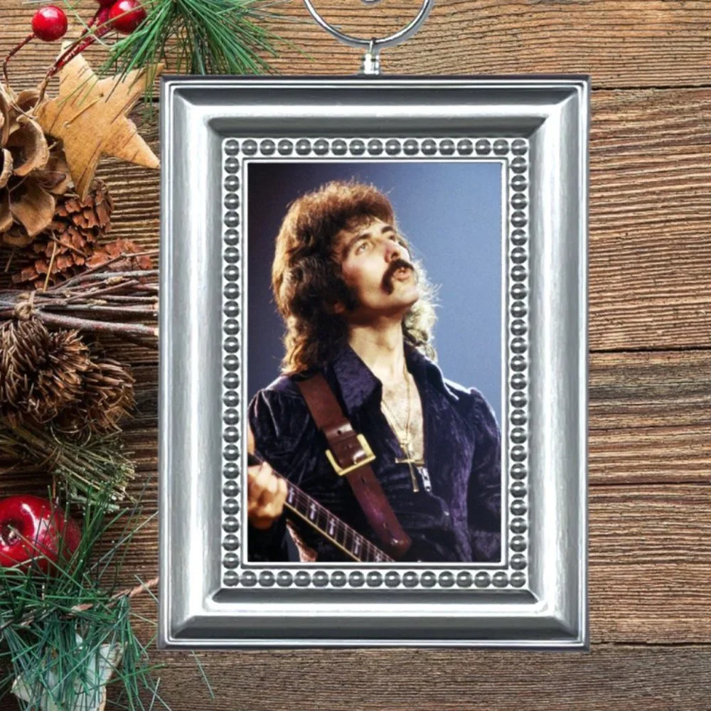Black Sabbath Geezer‎ Rock Band Music Memorabilia Christmas Tree Ornament